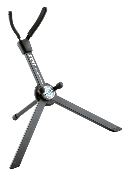 K&M-14335-000-55 Tenor sax stand Jazz, black K&M-14335-000-55 Tenor sax stand Jazz, black